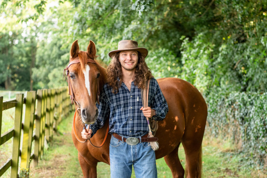 Cowboy equine photoshoot