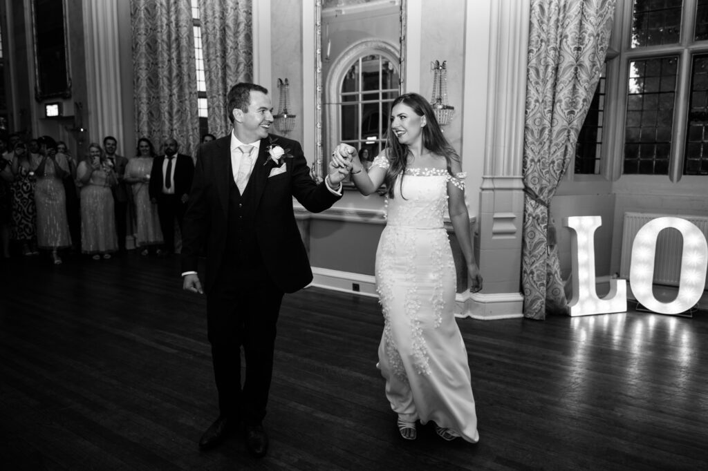 First dance at a Danesfield House Wedding