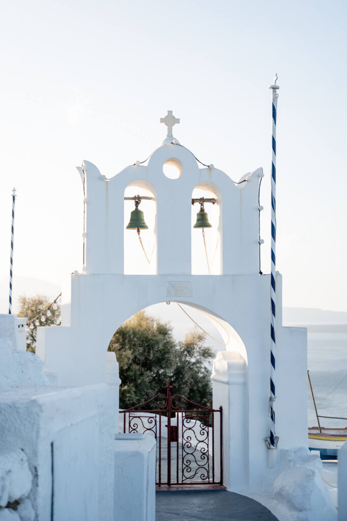 A destination wedding in Europe location details with the sea as a backdrop