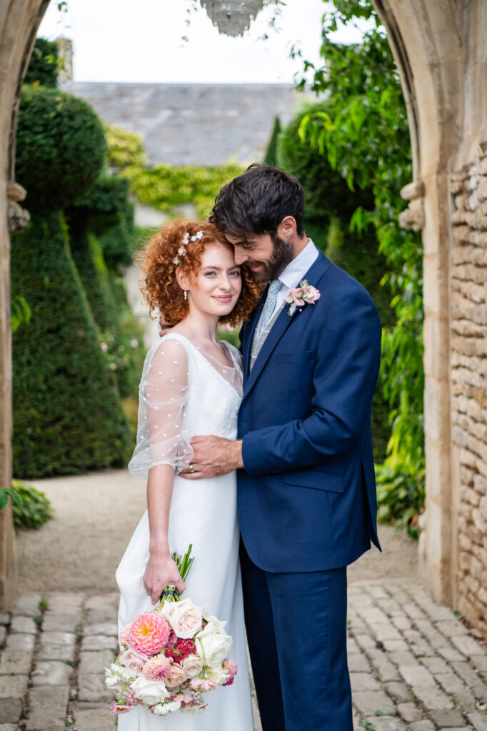 Luxury timeless couple portraits at a Euridge Manor Wedding