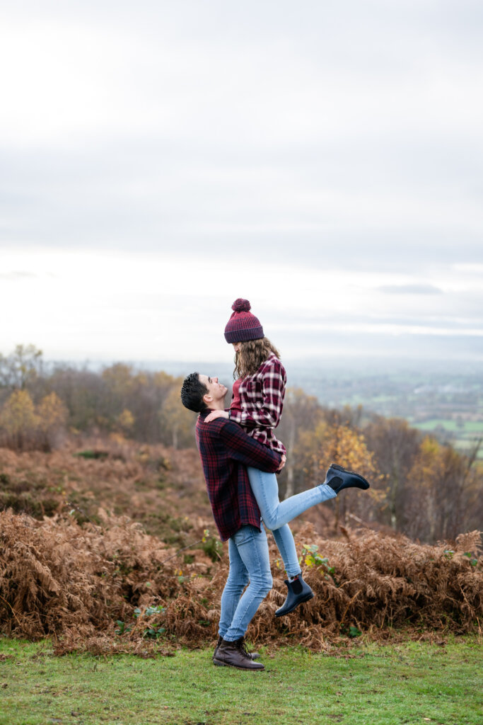 Scenic proposal location in the UK