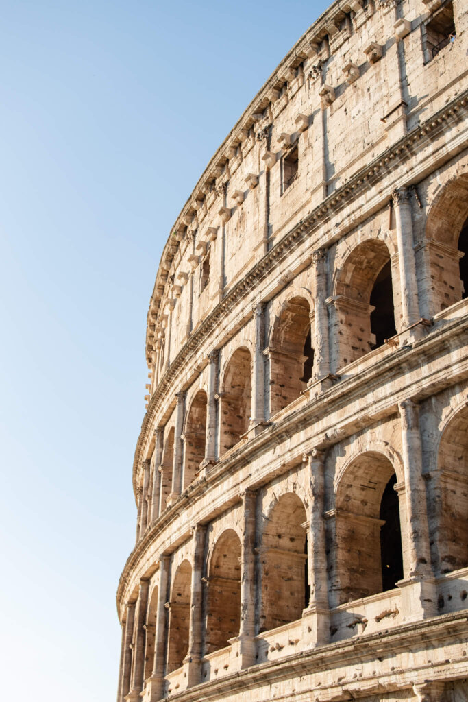 Rome colosseum destination wedding