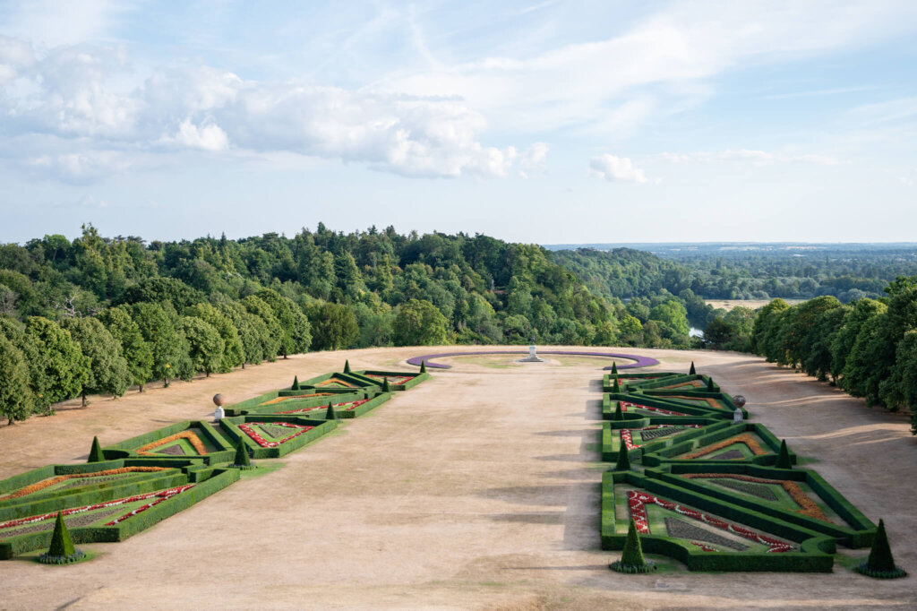 The grounds at Cliveden House Hotel